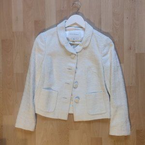 Woman's  White Blazer Banana Republic